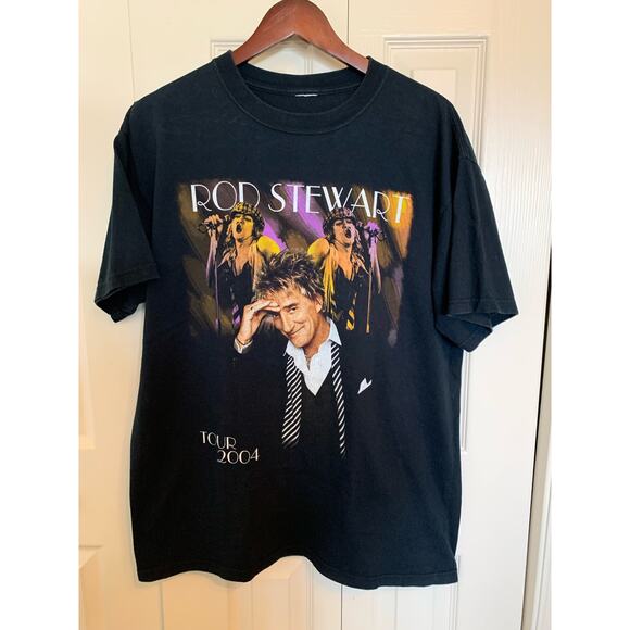 Rod Stewart graphic concert  t , 70s 80s band rock classic - Picture 2 of 5